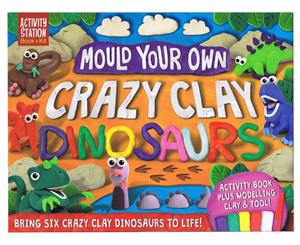 Activity Station Mould Your Own Crazy Clay Dinosaurs Activity Set