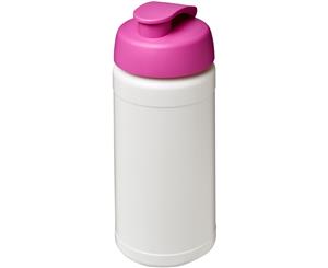 Baseline Plus 500Ml Flip Lid Sport Bottle (White/Pink) - PF2821