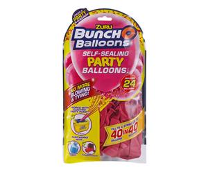 Bunch O Balloons Self Sealing Party Balloons 24pk refill - Pink