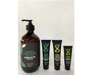 Cedarwood 4 Piece Combo - 500ml Body Wash 30ml Lotion & 15g Balm