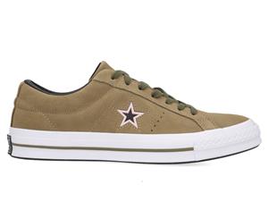 Converse Men's One Star Ox Sneakers - Khaki/White/Black