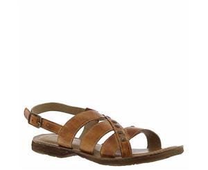 Diba True Womens Misty River Leather Open Toe Casual Slingback Sandals