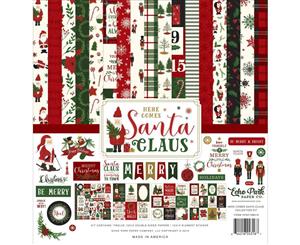 Echo Park - Collection Kit 12 inch X12 inch - Here Comes Santa Claus