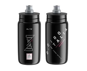 Elite Fly Giro d'Italia 101 Cycling Water Bottles - Black 550ml (2 Pack)