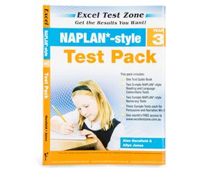 Excel Test Zone NAPLAN*-Style Test Pack - Year 3