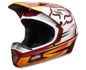 Fox Rampage Comp Bike Helmet Cardinal Red