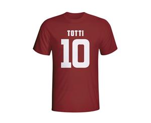 Francesco Totti Roma Hero T-shirt (maroon)