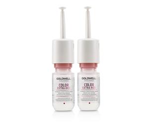 Goldwell Dual Senses Color Extra Rich Intensive Conditioning Serum (Color Lock For Coarse Hair) 12x18ml/0.6oz