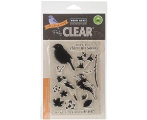 Hero Arts Clear Stamps Color Layering Bird and Branch