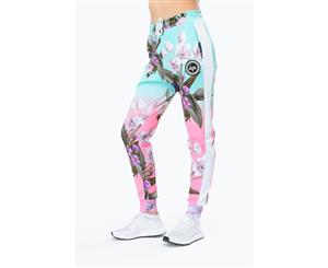 Hype Floral Fade Women's Poly Joggers - Multi