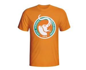 Ivory Coast 2015 African Nation Winners Tee (Orange)