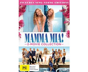 Mamma Mia 2 Movie Collection with Digital Download DVD Region 4