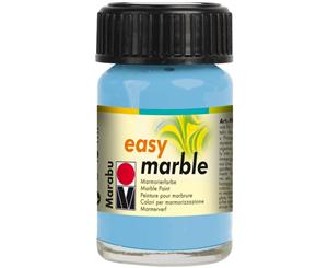 Marabu Easy Marble Paint 15ml - Light Blue