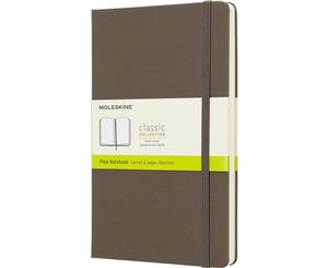 Moleskine Classic L Hard Cover Notebook (Earth Brown) - PF2954