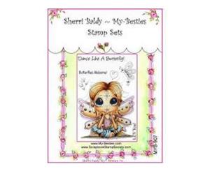 My Besties Clear Stamps Set 4In. X6in. Dance Like A Butterfly