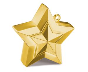 Qualatex Star Balloon Weight (Gold) - SG11149