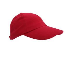 Result Unisex Heavy Cotton Premium Pro-Style Baseball Cap (Red) - BC958