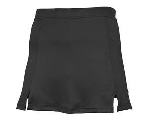 Rhino Womens/Ladies Sports Performance Skort (Tennis Netball Hockey & Lacrosse) (Black) - RW1280