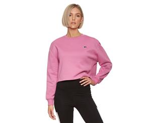 Russell Athletic Women's Logo Crew - Violet Pink