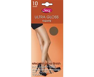 Silky Womens/Ladies Ultra Gloss Tights (1 Pair) (Nude) - LW294
