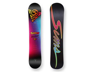 Sims Snowboard Switch Flat Sidewall 130cm