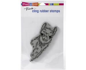 Stampendous Cling Stamps - Llama Look