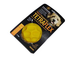 Starmark Tetraflex Treat Dispensing Ball Large Medium Small [Size Medium]