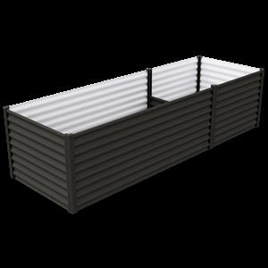 The Organic Garden Co 3.0 x 1.0 x 0.73m Raised Garden Bed - Woodland Grey