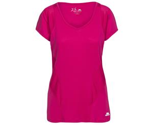 Trespass Womens/Ladies Erlin Short Sleeve Sports T-Shirt (Pink Lady) - TP3444