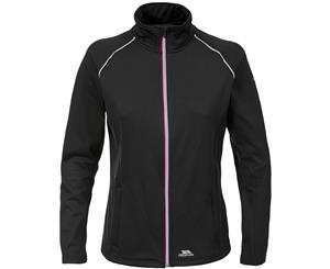 Trespass Womens/Ladies Teegan Full Zip Long Sleeve Active Top (Black) - TP3317