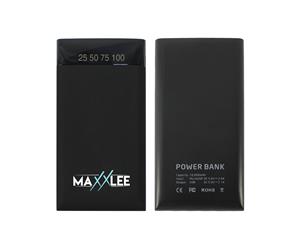 10000mAh Power Bank Slim Portable USB Battery Charger iPhone Mobile iPad Black