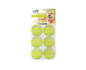 6 Pack Dog Fetch Balls Heavy Fetch N Treat All For Paws AFP Replacement Ball