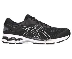 ASICS Men's GEL-Kayano 26 Running Shoes - Black/White