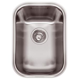 Abey 305 x 456mm Tweed Single Bowl Stainless Steel Sink