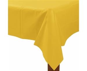 Amscan Single Plastic Party Tablecover (Sunshine Yellow) - SG5911