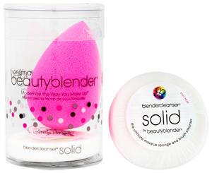 Beautyblender Original w/ Mini Solid Cleanser - Pink