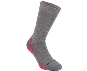 Bridgedale Mens Hike Light Merino Endurance Walking Socks - Grey / Heather