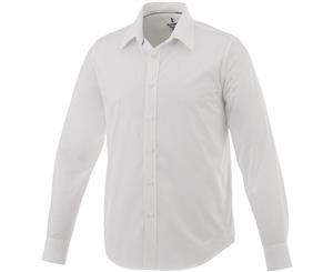 Elevate Mens Hamell Long Sleeve Shirt (White) - PF1841