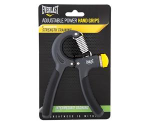 Everlast Adjustable Power Hand Grips - Black