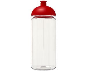 H2o Octave Tritan 600Ml Dome Lid Sport Bottle (Transparent/Red) - PF2855