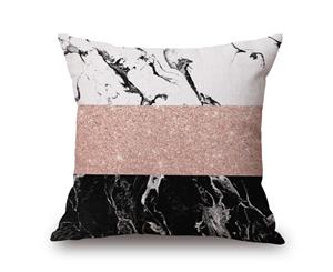 Marble Patterns on Cotton&linen Pillow Cover 80700