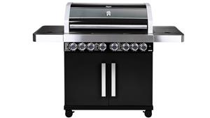 Masport MB6600 V2 6-Burner BBQ - Black