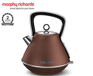 Morphy Richards Evoke 1.5L Pyramid Electric Kettle - Bronze