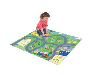 Peppa Pig Foam Megamat/Playmats/Playset 61in x 47in w/ Assorted Vehicle Kids 3y+