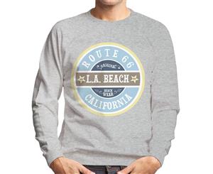 Route 66 Original Beach Wear Men's Sweatshirt - Heather Grey