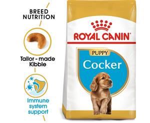 Royal Canin Canine Cocker Spaniel Junior Puppy Food 3kg