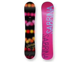 Sabrina Snowboard Flash Triple Rocker Sidewall 143cm