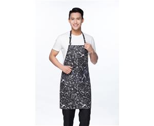 Soft Chef Apron with Pocket for Women and Men - Black