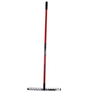 Spear & Jackson 20 Tooth Nail Rake with Fibreglass Handle