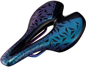 Supacaz Ignite Saddle Titanium Oil Slick 155mm